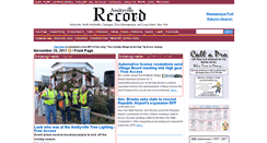 Desktop Screenshot of amityvillerecord.com